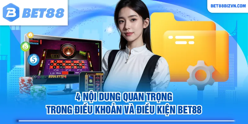 4 nội dung quan trọng trong điều khoản và điều kiện BET88