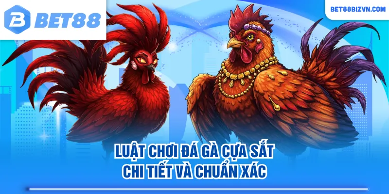 Luật chơi đá gà cựa sắt chi tiết và chuẩn xác